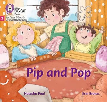 portada Big Cat Phonics for Little Wandle Letters and Sounds Revised - Pip and Pop: Phase 2 (en Inglés)