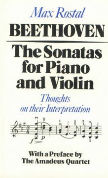 portada Beethoven: The Sonatas for Piano and Violin: Thoughts on Their Interpretation (en Inglés)