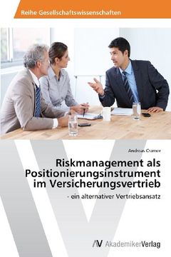 portada Riskmanagement als Positionierungsinstrument im Versicherungsvertrieb