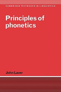 portada Principles of Phonetics Paperback: 0 (Cambridge Textbooks in Linguistics) (en Inglés)