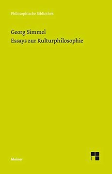 portada Essays zur Kulturphilosophie (en Alemán)