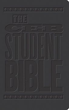 portada The CEB Student Bible Black Decotone (in English)