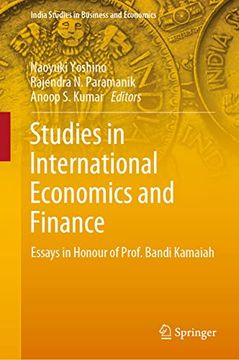 portada Studies in International Economics and Finance: Essays in Honour of Prof. Bandi Kamaiah (Hardback)