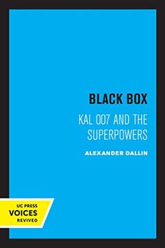 portada Black Box: Kal 007 and the Superpowers (en Inglés)