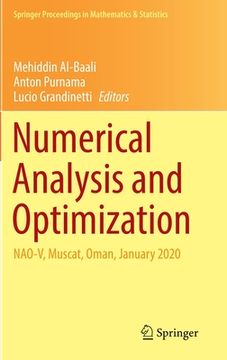 portada Numerical Analysis and Optimization: Nao-V, Muscat, Oman, January 2020 (en Inglés)