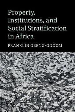 portada Property, Institutions, and Social Stratification in Africa (Cambridge Studies in Stratification Economics: Economics and Social Identity) (en Inglés)