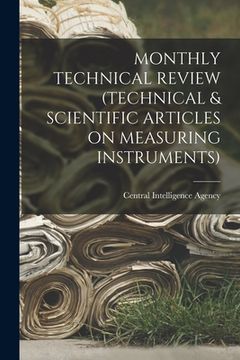 portada Monthly Technical Review (Technical & Scientific Articles on Measuring Instruments) (en Inglés)