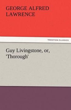 portada guy livingstone, or, 'thorough' (en Inglés)