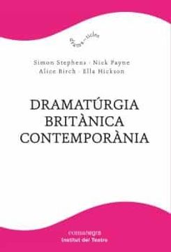 portada Dramaturgia Britanica Contemporania