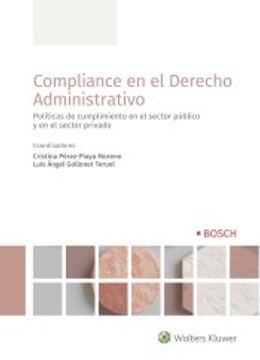 portada Compliance en el Derecho Administrativo (in Spanish)