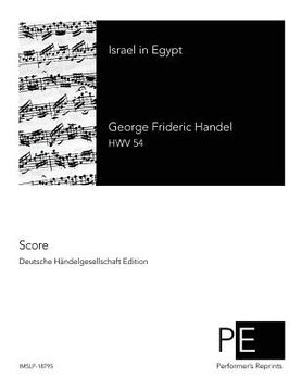 portada Israel in Egypt (en Inglés)