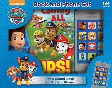 portada Paw Patrol Book & Phone set (Play-A-Sound) (in English)