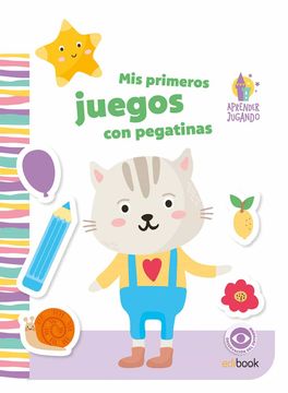 portada Aprender Jugando - Libro de Pegatinas - nº 4 (in Spanish)