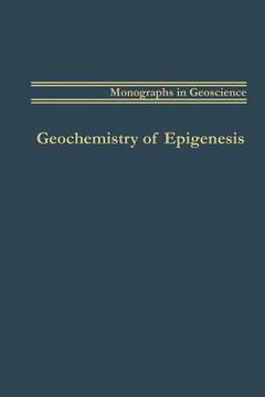 portada Geochemistry of Epigenesis (in English)