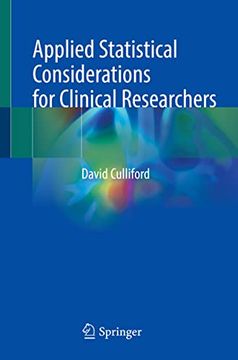 portada Applied Statistical Considerations for Clinical Researchers (en Inglés)
