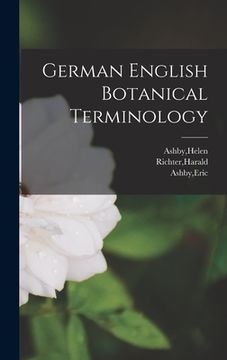 portada German English Botanical Terminology