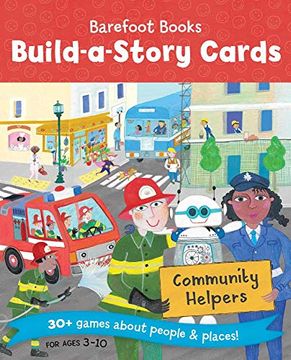 portada Community Helpers Build a Story Cards (en Inglés)