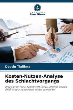 portada Kosten-Nutzen-Analyse des Schlachtvorgangs (in German)