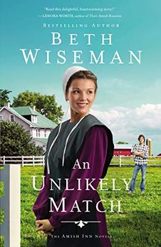 portada An Unlikely Match: 2 (The Amish inn Novels) (en Inglés)