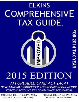 portada Elkins Comprehensive Tax Guide - 2015 Edition (en Inglés)