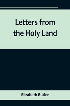 portada Letters from the Holy Land (en Inglés)