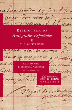 portada Biblioteca de Autógrafos Españoles, ii (Siglos Xvi-Xvii)