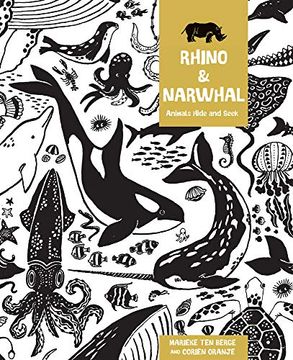 portada Rhino and Narwhal: Animal Hide and Seek (in English)