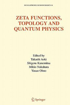 portada zeta functions, topology and quantum physics (in English)