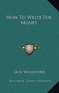 portada how to write for money