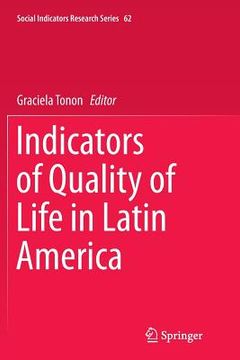portada Indicators of Quality of Life in Latin America (en Inglés)