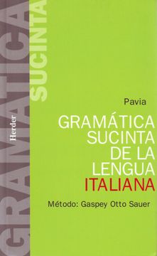 portada Gramatica Sucinta de la Lengua Italiana