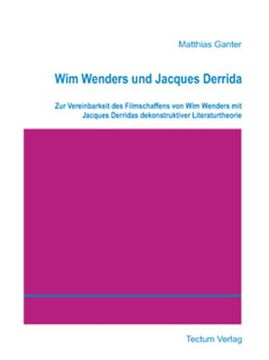 portada Wim Wenders und Jacques Derrida