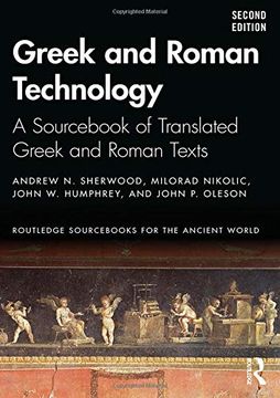 portada Greek and Roman Technology: A Sourcebook of Translated Greek and Roman Texts (in English)