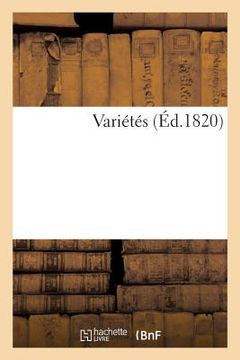 portada Variétés (en Francés)