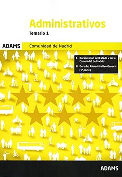 portada Administrativos - Temario 1 (Comunidad de Madrid)