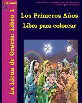 portada Los Primeros Años Libro Para Colorear.