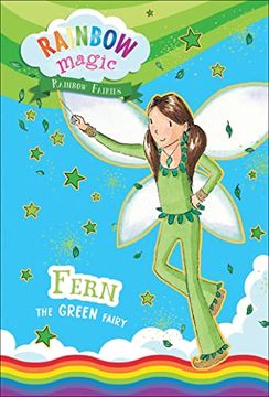 portada Rainbow Fairies Book #4: Fern the Green Fairy (Rainbow Magic) (en Inglés)