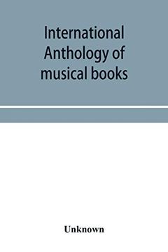 portada International Anthology of Musical Books: (England, France, Germany and Italy) (in English)