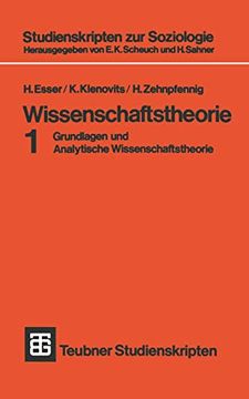 portada Wissenschaftstheorie: Grundlagen und Analytische Wissenschaftstheorie 1 (en Alemán)