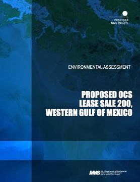 portada Proposed OCS Lease Sale 200, Western Gulf of Mexico (in English)
