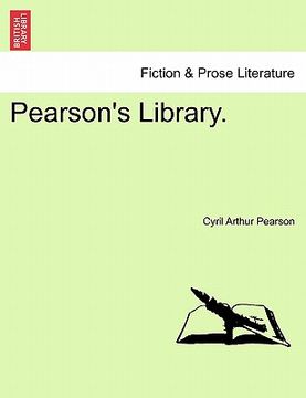 portada pearson's library.