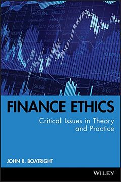 portada Finance Ethics: Critical Issues in Theory and Practice (en Inglés)