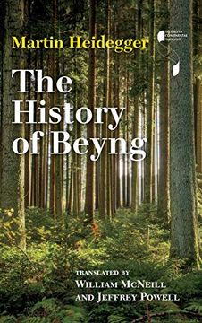 portada The History of Beyng (Studies in Continental Thought) (in English)