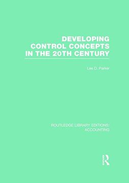 portada Developing Control Concepts in the Twentieth Century (Rle Accounting) (en Inglés)