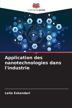 portada Application des nanotechnologies dans l'industrie
