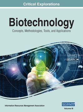 portada Biotechnology: Concepts, Methodologies, Tools, and Applications, VOL 3 (en Inglés)