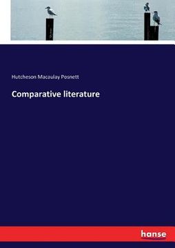 portada Comparative literature (en Inglés)