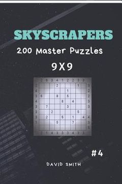 portada Skyscrapers - 200 Master Puzzles 9x9 Vol.4 (in English)