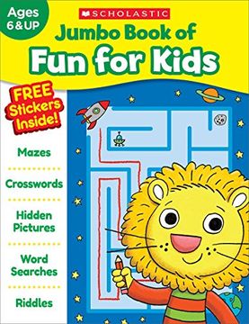 portada Jumbo Book of Fun for Kids Workbook (en Inglés)