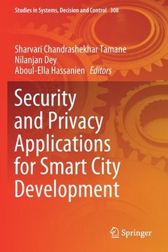 portada Security and Privacy Applications for Smart City Development (in English)